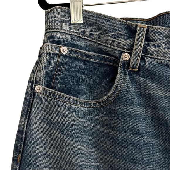 SLVRLAKE Distressed Roxy Jeans in After The Storm Wash Size 31 - Picture 5 of 16